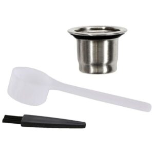 Cook Concept Επαναγεμιζόμενη Κάψουλα Nespresso Mε Bουρτσάκι Kαθαρισμού Kαι Kουτάλι KA4558