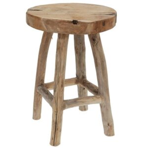 BOX37211 The Netherlands Σκαμπώ Ξύλινο Teak 30x30x42cm J11300300