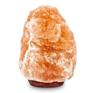 Mikamax Φωτιστικό Από Αλάτι Ιμαλαΐων - Himalayan Salt Lamp Ντιμαριζόμενο MM04589