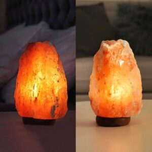 Mikamax Φωτιστικό Από Αλάτι Ιμαλαΐων - Himalayan Salt Lamp Ντιμαριζόμενο MM04589 - Image 3