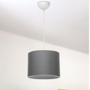 Pakoworld Φωτιστικό Οροφής PWL-1115 1xΕ27 Φ22x16.5cm Γκρι-Λευκό 147-000059 - Image 3
