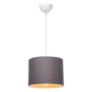 Pakoworld Φωτιστικό Οροφής PWL-1115 1xΕ27 Φ22x16.5cm Γκρι-Λευκό 147-000059 - Image 2