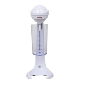 Hobby Φραπεδιέρα Eπιτραπέζια 100W Με Πλαστικό Ποτήρι 450ml 2 Ταχυτήτων Λευκή HCM-40395 - Image 2