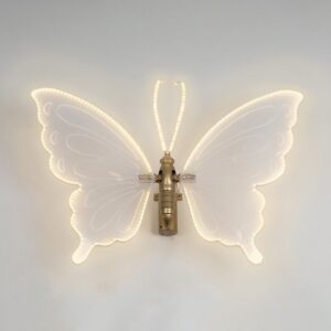 Eurolamp Πεταλούδα Φωτιζόμενη 60x40.5cm Mε Κίνηση 312 LED 11.5Watts Θερμό Λευκό IP44 600-22582 - Image 3