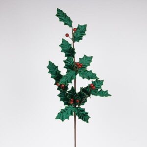 Eurolamp Διακοσμητικό Κλαδί Με Γκι Υ80xΦ20cm Πράσινο 600-47418