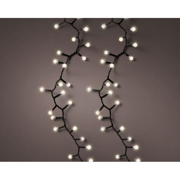Epam Σειρά 350 LED Ενδιάμεσο Λευκό Cherry Ball Twinkle 10.7m Με 8 Προγράμματα IP44 Μαύρο Καλώδιο XLCHERRY350-SOFT/31V - Image 4