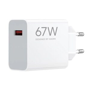 Xiaomi Φορτιστής Ταξιδίου 67W Hyper Charge Με USB-A Λευκό BHR07SKEU
