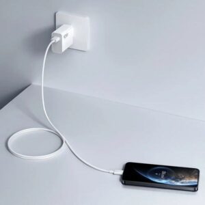 Xiaomi Φορτιστής Ταξιδίου 90W Hyper Charge Με USB-A Και Καλώδιο Λευκό BHR07ZBEU | Homidoo.gr