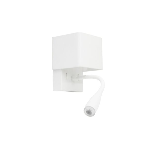 Adeleq LED ΑΠΛΙΚΑ & ΣΠΟΤ ΤΟΙΧΟΥ TEΤΡΑΓΩΝΗ 9W ΛΕΥΚΗ 3-6640