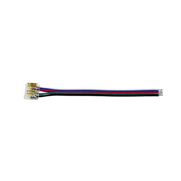 Adeleq ΤΡΟΦΟΔΟΣΙΑ ΜΕ ΚΑΛΩΔΙΟ ΓΙΑ ΤΑΙΝΙA LED COB RGB+W 12mm 30-84
