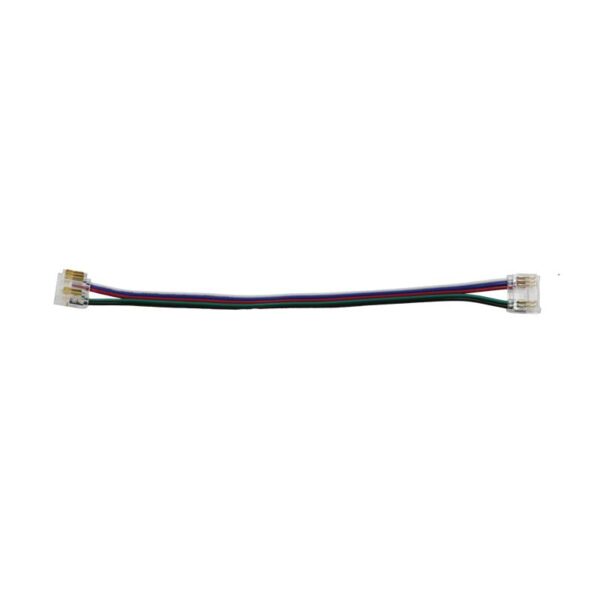 Adeleq ΜΟΥΦΑ ΜΕ ΚΑΛΩΔΙΟ ΓΙΑ ΤΑΙΝΙA LED COB RGB+W 12mm 30-86