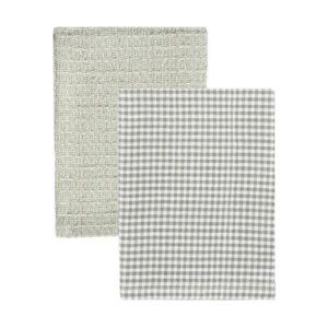 Estia Πετσέτα Κουζίνας Piccolo 45x65cm Σετ 2Τμχ Γκρι 01-37895 - Image 2