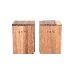 Estia Δοχείο Για Ζάχαρη Allure 10x10xΥ14cm Ξύλινο Με Καπάκι 02-30063 - Image 3