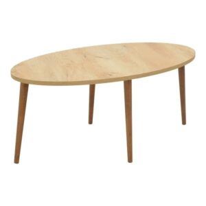Pakoworld Τραπέζι Σαλονιού Barton Sonoma 90x45x40cm Καφέ 120-000135 - Image 3