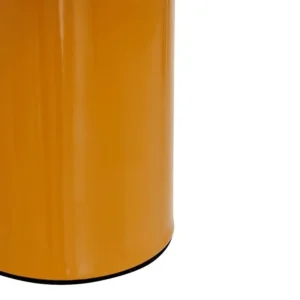 Pakoworld Επιτραπέζιο Φωτιστικό - Επιτραπέζιο Mushi Μεταλλικό 1xΕ27 Φ20x24.5cm Κίτρινο 199-000681 - Image 4