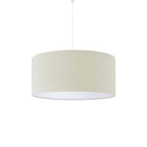 Pakoworld Φωτιστικό Οροφής Μονόφωτο PWL-1091 1xΕ27 Φ38x21cm Κρεμ 202-000167