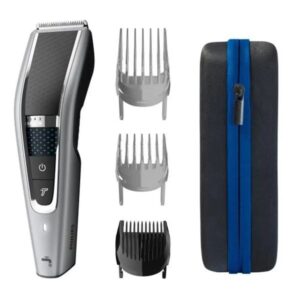 Philips Κουρευτική Μηχανή Επαναφορτιζόμενη Ασημί-Μαύρο HC5650/15