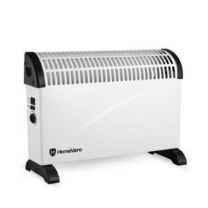 HomeVero Θερμοπομπός - Convector 2000W Με Θερμοστάτη Και Turbo Ανεμιστήρα HV-CHT2000TF