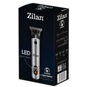 Zilan Κουρευτική Μηχανή 5 Σε 1 Επαναφορτιζόμενη Ασημί ZLN8580 - Image 3
