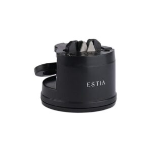 Estia Ακονιστήρι Μαχαιριών Με Βεντούζα Στήριξης Μαύρο 01-36812 - Image 2