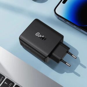 Acefast Φορτιστής Ταξιδίου A61 Με 2xUSB-C Kαι 2xUSB-A PD45W GaN Μαύρος 282754 - Image 2