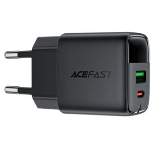 Acefast Φορτιστής Ταξιδίου A116 Fast Charging PD35W Με USB-C Kαι USB-A GaN Mε Ψηφιακή Ένδειξη Μαύρος 284468 - Image 3