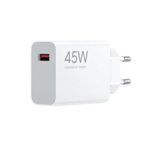 Xiaomi Φορτιστής Ταξιδίου 45W Turbo Charging Με USB-A Λευκός BHR07SLEU