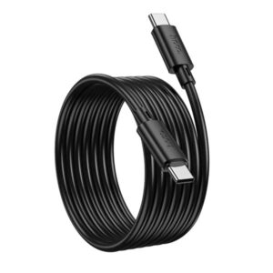 Hoco Καλώδιο Σύνδεσης X88 Gratified 2m USB-C Σε USB-C 60W 3A Μαύρο 653640 - Image 3