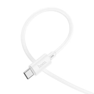 Hoco Καλώδιο Σύνδεσης X88 Gratified 2m USB-C Σε USB-C 60W 3A Λευκό 653657 - Image 2