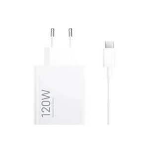 Xiaomi Φορτιστής Ταξιδίου 120W Hyper Charge Με USB-A Και Καλώδιο USB-C Λευκός BHR9462EU