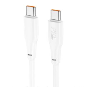 Hoco Καλώδιο Σύνδεσης X93 Force 2m USB-C Σε USB-C PD100W 3A Λευκό 790729