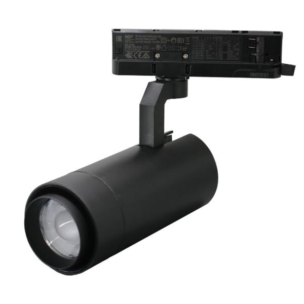 Adeleq LED ΣΠΟΤ ΡΑΓΑΣ 4ΓΡΑΜΜΩΝ ΡΥΘΜΙΖΟΜΕΝΟ ΝΤΙΜΑΡΙΖ.20W 230V 3000K ΜΑΥΡΟ 23-5200019