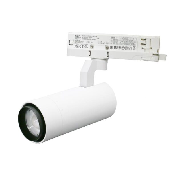 Adeleq LED ΣΠΟΤ ΡΑΓΑΣ 4ΓΡΑΜΜΩΝ ΡΥΘΜΙΖΟΜΕΝΟ ΝΤΙΜΑΡΙΖ.20W 230V 4000K ΛΕΥΚΟ 23-520109