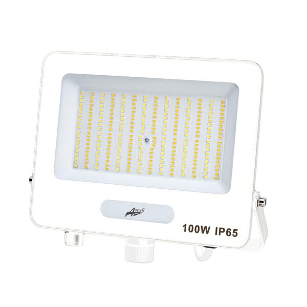 Adeleq ΠΡΟΒΟΛΕΑΣ LED 100W 230V CCT ΚΑΙ ΓΙΑ ΑΝΙΧΝΕΥΤΗ ΚΙΝΗΣΗΣ IP65 ΛΕΥΚΟΣ 3-3610008