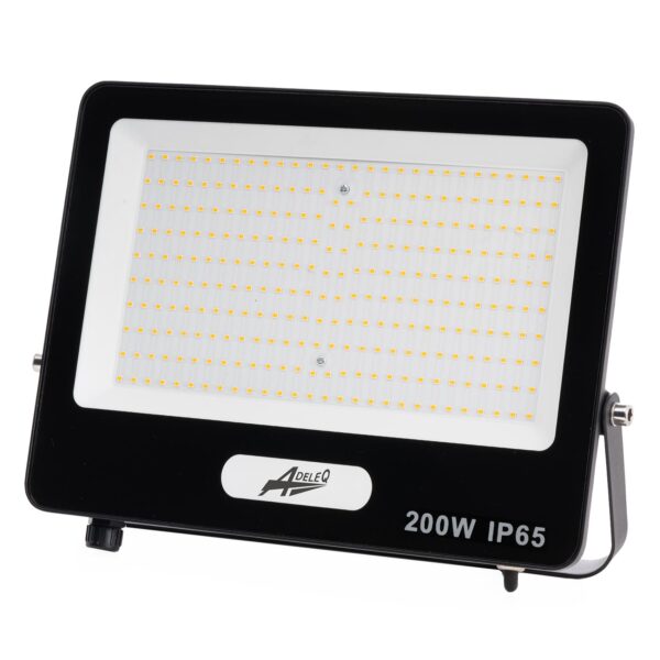 Adeleq ΠΡΟΒΟΛΕΑΣ LED 200W 230V 3000K ΚΑΙ ΓΙΑ ΑΝΙΧΝΕΥΤΗ ΚΙΝΗΣ.IP65 ΜΑΥΡΟΣ 3-36200100