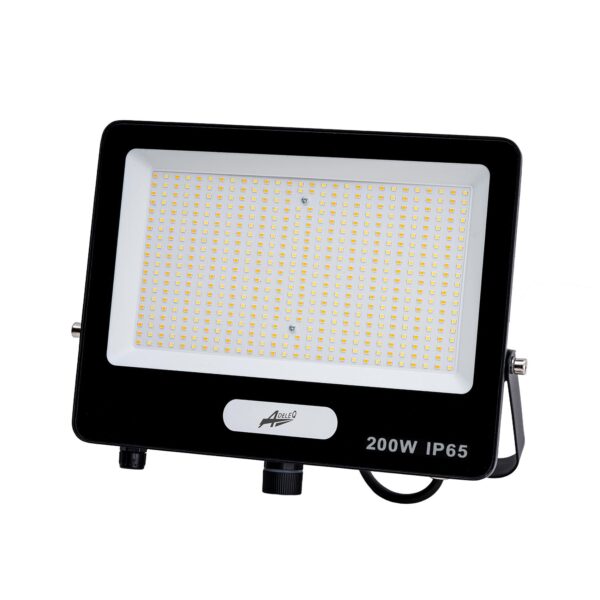 Adeleq ΠΡΟΒΟΛΕΑΣ LED 200W 230V CCT ΚΑΙ ΓΙΑ ΑΝΙΧΝΕΥΤΗ ΚΙΝΗΣΗΣ IP65 ΜΑΥΡΟΣ 3-3620018
