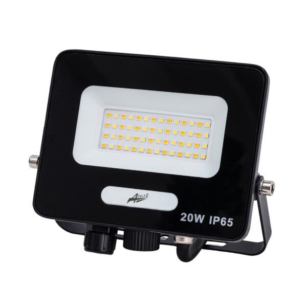 Adeleq ΠΡΟΒΟΛΕΑΣ LED 20W 230V CCT ΚΑΙ ΓΙΑ ΑΝΙΧΝΕΥΤΗ ΚΙΝΗΣΗΣ IP65 ΜΑΥΡΟΣ 3-362018