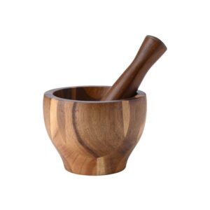 Estia Γουδί Με Γουδοχέρι Allure Φ14xY10cm Από Ξύλο Ακακίας 01-38373