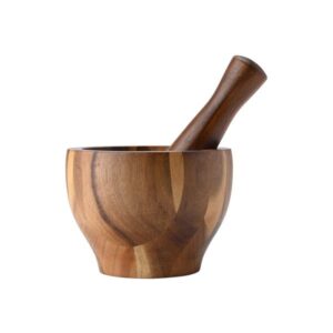 Estia Γουδί Με Γουδοχέρι Allure Φ14xY10cm Από Ξύλο Ακακίας 01-38373 - Image 3