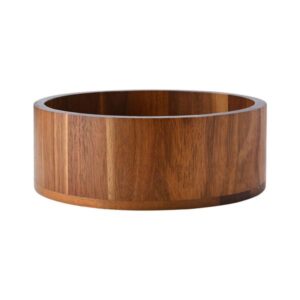 Estia Φρουτιέρα Φ25xΥ9.5cm Allure Στρογγυλή Από Ξύλο Ακακίας 01-38380