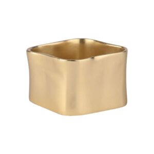 Estia Κρίκοι Πετσέτας Μεταλλικοί 4.5x3cm Σετ 4 Τμχ. Χρυσαφί 07-36874 - Image 2