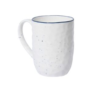 Estia Κούπα Πορσελάνινη 395ml Pebbles Λευκό 07-37109