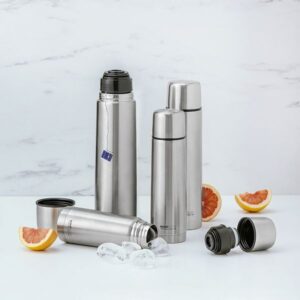 Nava Θερμός Ανοξείδωτο Acer 1000ml Με Βαλβίδα Και Ποτήρι - Καπάκι 10-146-004 - Image 4