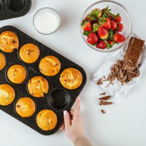 Nava Ταψί - Φόρμα Για Muffins 35xY3x26.5cm Nature Με Αντικολλητική Επίστρωση Stone 10-239-023 - Image 6