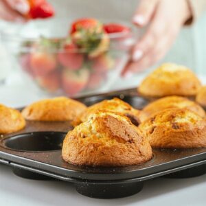 Nava Ταψί - Φόρμα Για Muffins 35xY3x26.5cm Nature Με Αντικολλητική Επίστρωση Stone 10-239-023 - Image 5