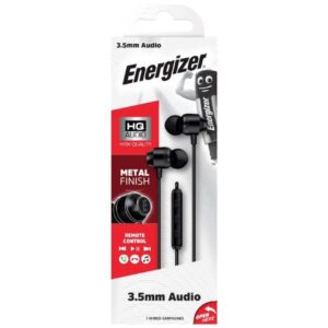 Energizer Handsfree CIA10 Με Μικρόφωνο Και Χειριστήριο 3.5mm 1.2m Μαύρα 232307 - Image 2