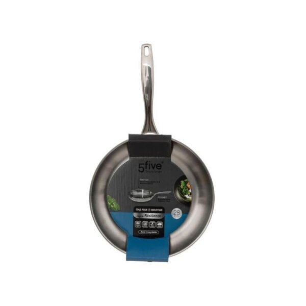 5Five Τηγάνι Ανοξείδωτο 18/8 8.6lt Φ28cm 360200188 - Image 2