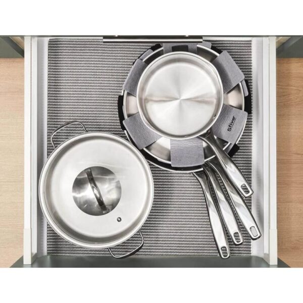 5Five Τηγάνι Ανοξείδωτο 18/8 8.6lt Φ28cm 360200188 - Image 4