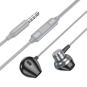 Hoco Handsfree M125 Smart Με Μικρόφωνο Και Χειριστήριο 3.5 mm 1.2m Γκρι 612791