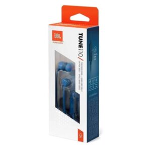 JBL Handsfree 3.5 mm Με Μικρόφωνο Και Χειριστήριο Tune 110 Pure Bass Sound Μπλε JBLT110BLU - Image 6